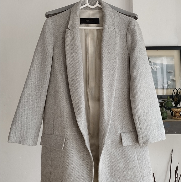 Zara Gray Blazer - Picture 9 of 14